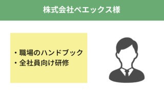  従業員の成長に課題がありました。