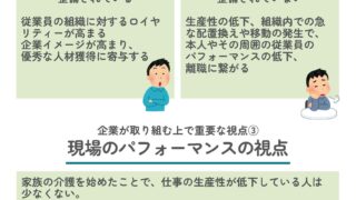 仕事と介護②